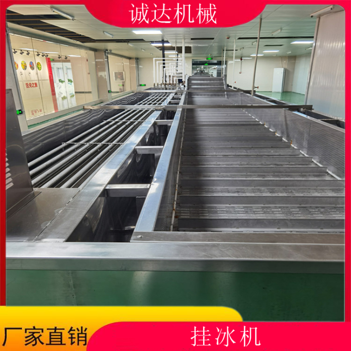 速冻丸子挂冰衣机流水线设备
