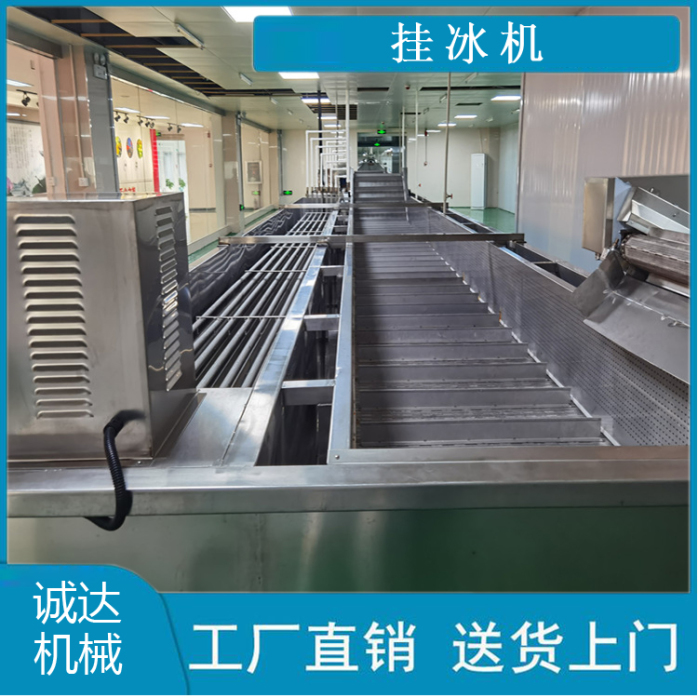 速冻丸子挂冰衣机流水线设备